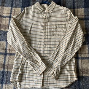 Mens Large J Crew Button Down Shirt